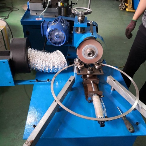 Polishing Machine For Spiral Wound Gasket Metal Ring